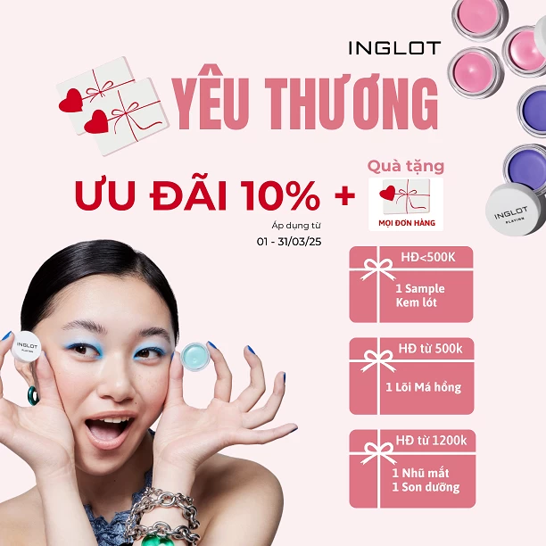 Inglot Là Thương Hiệu Mỹ Phẩm Uy Tín Được Các Chuyên Gia Trang Điểm Hàng Đầu Thế Giới Tin Dùng