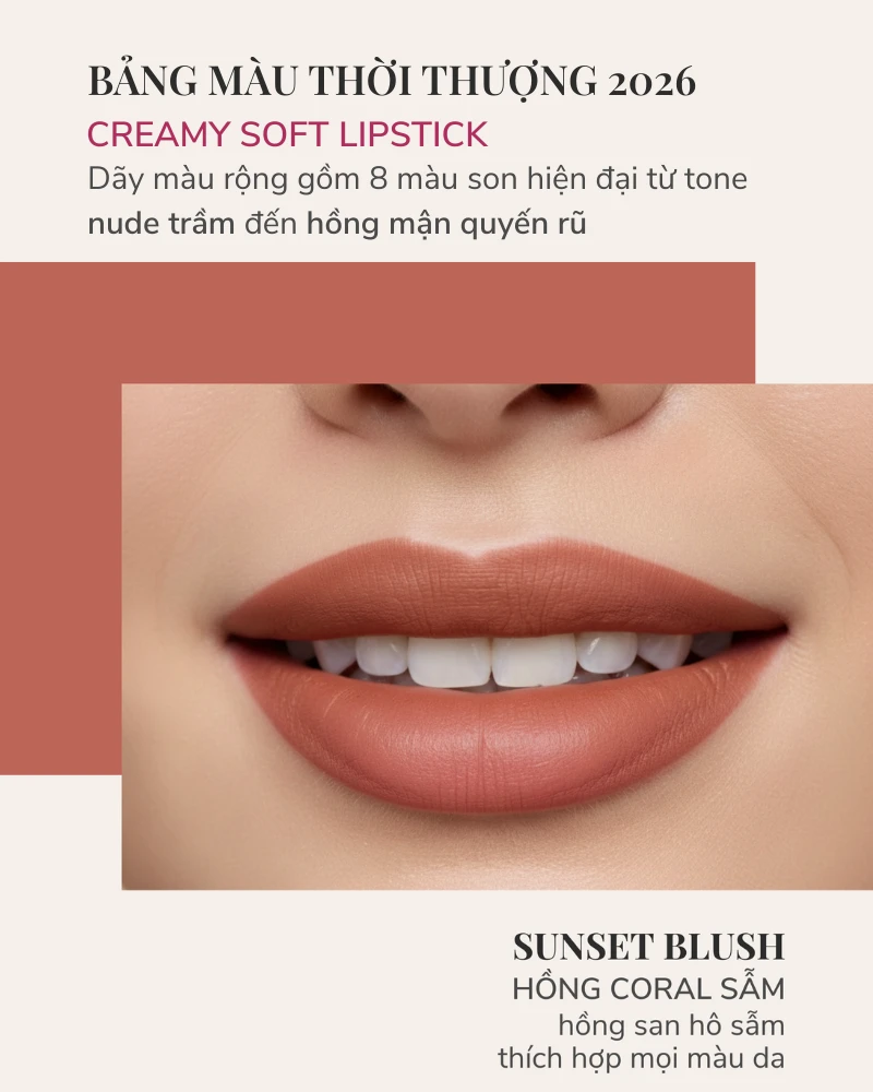 Son kem mịn lì lâu trôi