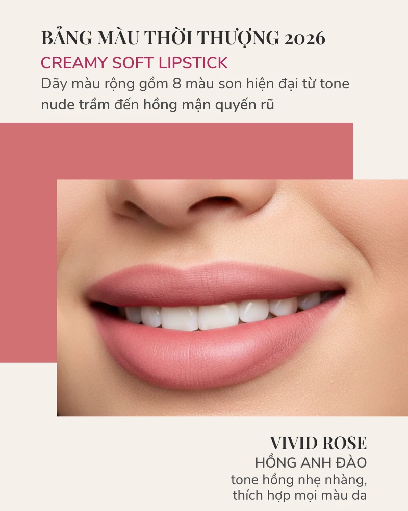 Son kem mịn lì lâu trôi