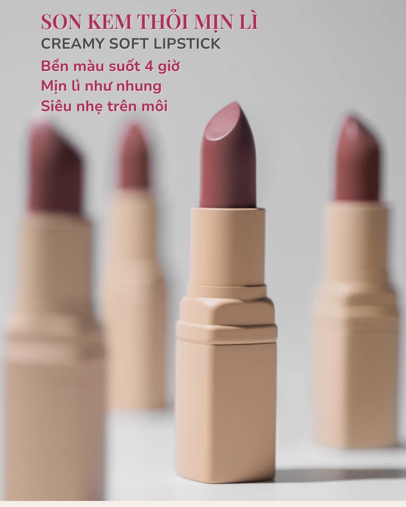 Son kem mịn lì lâu trôi