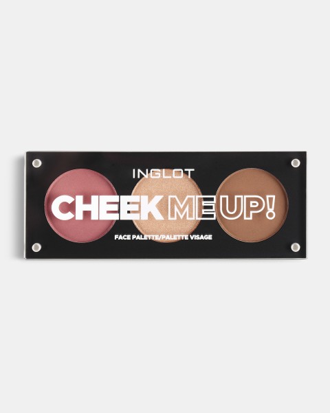 Bảng Phấn Má Hồng, Bắt Sáng, Tạo Khối Đa Chức Năng 3In1 Face Palette - Cheek Me Up! | Inglot Là Thương Hiệu Mỹ Phẩm Uy Tín Được Các Chuyên Gia Trang Điểm Hàng Đầu Thế Giới Tin Dùng
