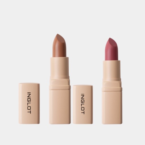 Combo 2 Son Kem Thỏi Mịn Lì, Mướt Nhẹ Môi Creamy Soft Lipstick 4.4G - Nude Nâu Mộc 501 & Hồng Đỏ Berry 507 | Inglot Là Thương Hiệu Mỹ Phẩm Uy Tín Được Các Chuyên Gia Trang Điểm Hàng Đầu Thế Giới Tin Dùng