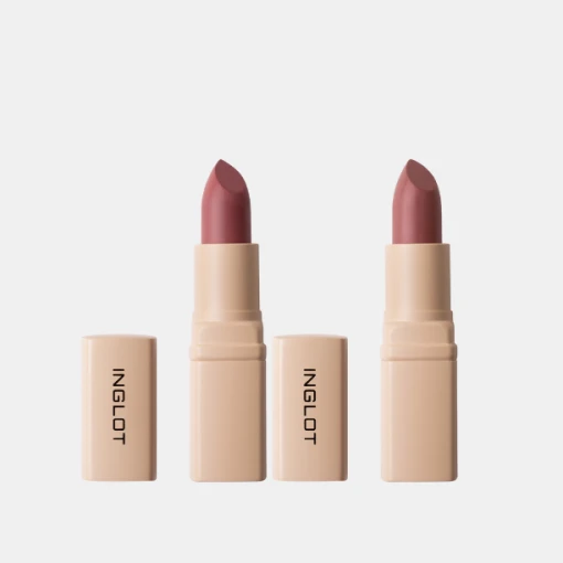 Combo 2 Son Kem Thỏi Mịn Lì, Mướt Nhẹ Môi Creamy Soft Lipstick 4.4G - Hồng Mận 508 & Hồng Anh Đào 505