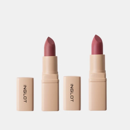 Combo 2 Son Kem Thỏi Mịn Lì, Mướt Nhẹ Môi Creamy Soft Lipstick 4.4G - Hồng Mận 508 & Hồng Đỏ Berry 507