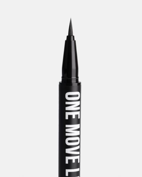 Combo Bút Kẻ Mắt Nước Không Lem Dễ Kẻ One Move Eyeliner 01+ Mascara Làm Dài Mi All Eye Desire Dành Cho Mi Ngắn