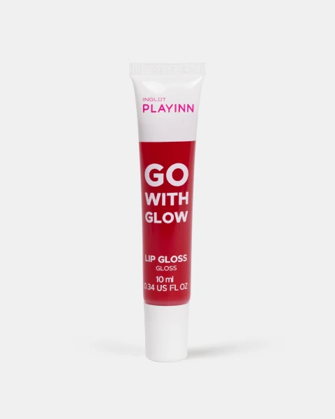Combo Son Dưỡng Bóng Vegan Dạng Tuýp Playinn Go With Glow Lip Gloss 27 + Son Bút Chì Inglot Velvet Define Pencil 66