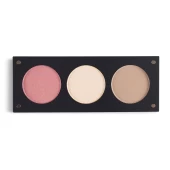 Bảng Phấn Má Hồng, Bắt Sáng, Tạo Khối Đa Chức Năng 3In1 Face Palette - Glowow