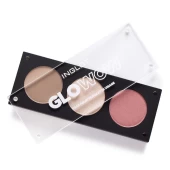 Bảng Phấn Má Hồng, Bắt Sáng, Tạo Khối Đa Chức Năng 3In1 Face Palette - Glowow