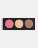 Bảng Phấn Má Hồng, Bắt Sáng, Tạo Khối Đa Chức Năng 3In1 Face Palette - Good Mood