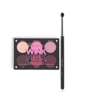 Bảng Phấn Mắt Sắc Hồng Quyến Rũ Playinn Eye Shadow Palette Wink Pink + Cọ Trang Điểm Mắt 8Ohp/S