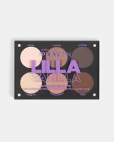 Bảng Phấn Mắt 6 Ô Màu Nâu Trầm Lạnh Playinn Lilla Vanilla Eye Shadow Palette 8.4G
