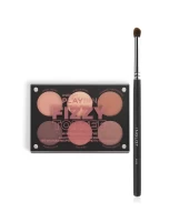 Bảng Phấn Mắt Tông Ngọt Ngào Playinn Eye Shadow Palette Fizzy Toffee + Cọ Trang Điểm Mắt 8Ohp/S