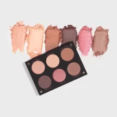 Bảng Phấn Mắt Tông Ngọt Ngào Playinn Eye Shadow Palette Fizzy Toffee + Cọ Trang Điểm Mắt 8Ohp/S