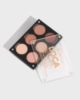 Bảng Phấn Mắt 6 Ô Màu Nude Tự Nhiên Playinn Loca Mocca Eyeshadow Palette (7.4G)