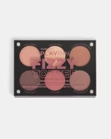 Bảng Phấn Mắt 6 Ô Màu Nâu Ánh Hồng Playinn Fizzy Toffee Eyeshadow Palette (7.4G)