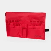 Bao Túi Đựng Cọ Trang Điểm Màu Đỏ Nylon Brush Belt Red