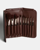 Bộ 10 Cọ Brush Set In A Case (Chocolate) & Bao Cọ