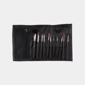 Bộ Túi Da Đựng Cọ Lacquered Brush Roll