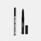 Combo 1 Bút Kẻ Mắt One Move + 1 Bút Sáp Outline Eye Pencil Màu Đen/Bút Đen