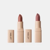 Combo 2 Son Kem Thỏi Mịn Lì, Mướt Nhẹ Môi Creamy Soft Lipstick 4.4G - Hồng San Hô 504 & Hồng Anh Đào 505