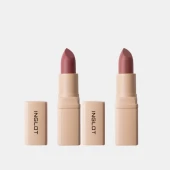 Combo 2 Son Kem Thỏi Mịn Lì, Mướt Nhẹ Môi Creamy Soft Lipstick 4.4G - Hồng Mận 508 & Hồng Anh Đào 505