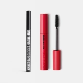 Combo Bút Kẻ Mắt Nước Không Lem Dễ Kẻ One Move Eyeliner 01+ Mascara Làm Dài Mi All Eye Desire Dành Cho Mi Ngắn