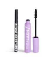 Combo Bút Kẻ Mắt Nước Không Lem Dễ Kẻ One Move Eyeliner + Playinn What A Lash Mascara Dài Mi, Tơi Mi