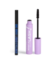 Combo Bút Kẻ Mắt Nước Không Lem Dễ Kẻ One Move Eyeliner + Playinn What A Lash Mascara Dài Mi, Tơi Mi