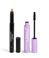 Combo Bút Nhũ Mắt Outline Eye Pencil 92 + Playinn What A Lash Mascara Dài Mi, Tơi Mi