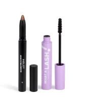 Combo Bút Nhũ Mắt Outline Eye Pencil 93+ Playinn What A Lash Mascara Dài Mi, Tơi Mi