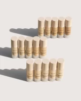Combo Kem Nền Chống Nắng Đa Nhiệm Skin Focus Care Spf50 Light Olive 302  + Mút Trang Điểm Nền Blending Sponge - Beige
