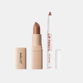 Combo Son Kem Thỏi Mịn Lì, Mướt Nhẹ Môi Creamy Soft Lipstick 4.4G - Nude Nâu Mộc 501 + Son Bút Chì Kẻ Viền Môi & Son Môi Velvet Define Pencil 1.6G - Nâu Chocolate 63