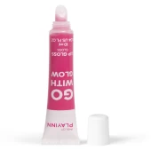 Combo Son Dưỡng Bóng Vegan Dạng Tuýp Playinn Go With Glow Lip Gloss Raspberry 25/Strawberry 27