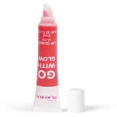 Combo Son Dưỡng Bóng Vegan Dạng Tuýp Playinn Go With Glow Lip Gloss Raspberry 25/Watermelon 26