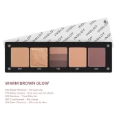 Hộp Phấn Mắt Warm Brownie Glow Eyeshadow Palette Eye Shadow ''5''