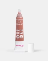 Son Bóng Vegan Dạng Tuýp Playinn Go With Glow Lip Gloss Coral 22