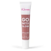 Son Bóng Vegan Dạng Tuýp Playinn Go With Glow Lip Gloss Pink 23