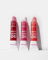 Son Bóng Vegan Dạng Tuýp Playinn Go With Glow Lip Gloss Strawberry 27