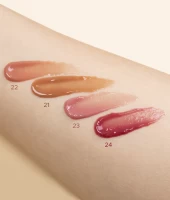 Son Bóng Vegan Dạng Tuýp Playinn Go With Glow Lip Gloss Coral 22