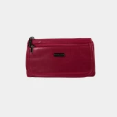 Túi Đựng Mỹ Phẩm, Cọ Trang Điểm Bag Red & Gold (R23676C)