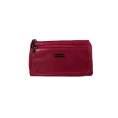 Túi Đựng Mỹ Phẩm, Cọ Trang Điểm Bag Red & Gold (R23676C)