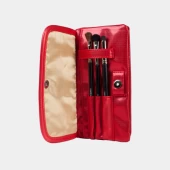 Túi Đựng Mỹ Phẩm, Cọ Trang Điểm Bag Red & Gold (R23676C)
