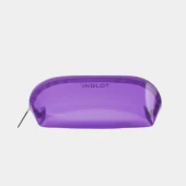 Túi Đựng Mỹ Phẩm, Cọ Trang Điểm Trong Suốt Màu Tím Bag Transparent Purple (R23674G)